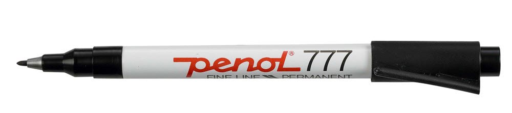 Penol 777 mrkepen 1,0mm sort